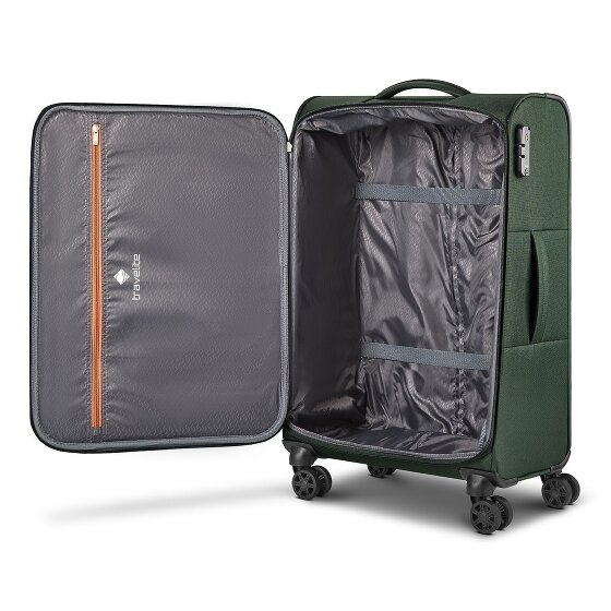 Travelite Priego 4 Rollen Trolley M 66 cm