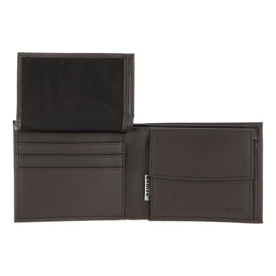 oxmox Leather Geldbörse RFID Schutz Leder 10 cm