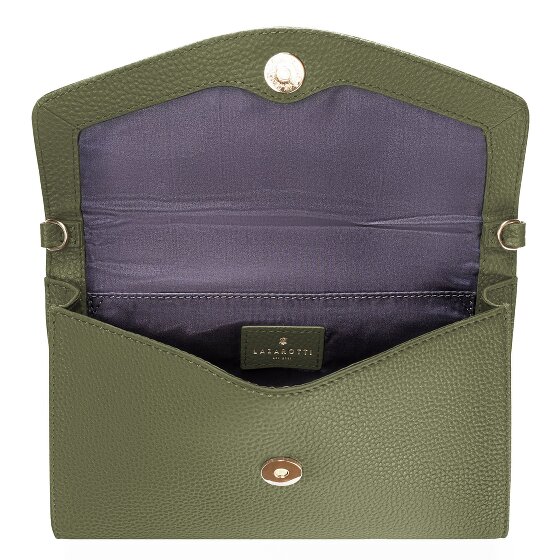 Lazarotti Bologna Leather Clutch Umhängetasche Leder 23 cm