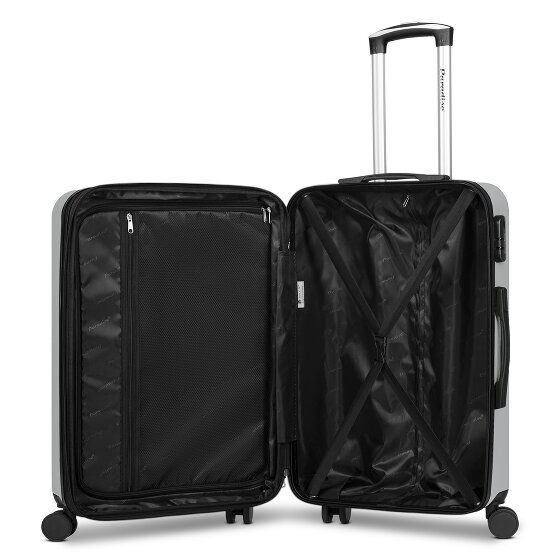 Check.In Paradise 2.0 4 Rollen Kofferset 3-teilig mit Dehnfalte