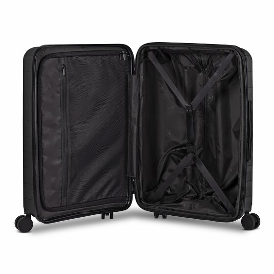 d&n Toronto 4 Rollen Trolley M 65 cm mit Dehnfalte