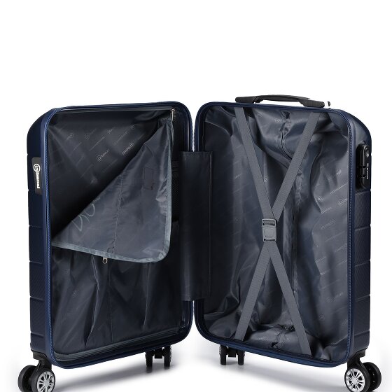 Benzi 5583 4 Rollen Kabinentrolley 55 cm