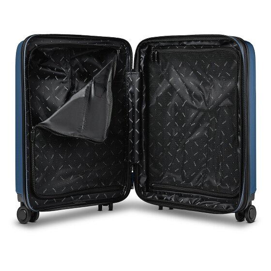 Redolz Essentials 14 Kofferset 2 tlg. Kabinentrolley mit Dehnfalte & Beautycase