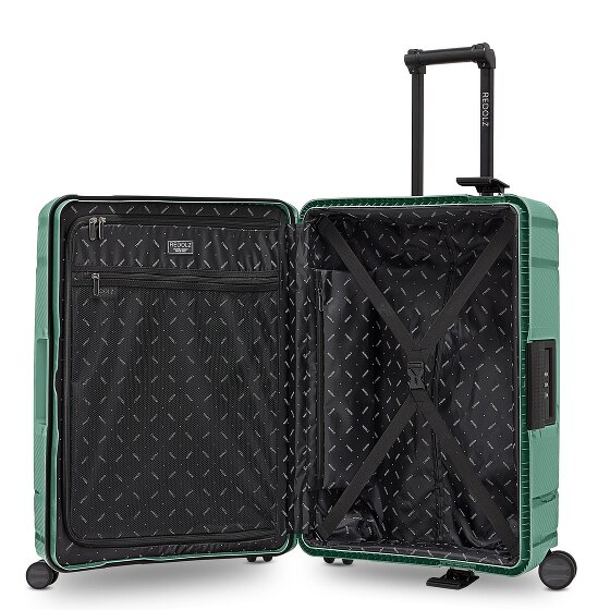 Redolz Essentials 15 4-Rollen Trolley 65 cm mit Dreipunkt-Verschluss