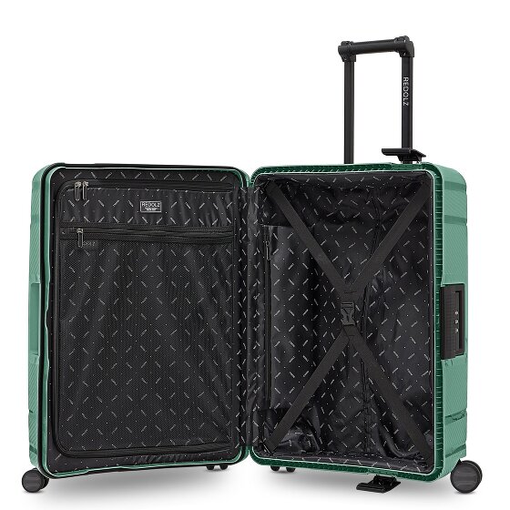 Redolz Essentials 15 4-Rollen Trolley 65 cm mit Dreipunkt-Verschluss