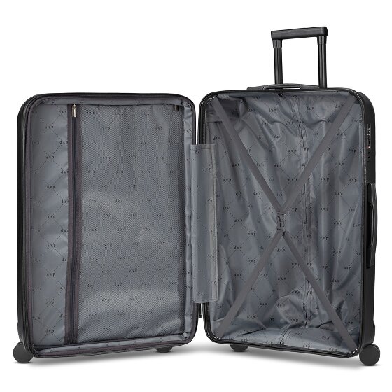 d&n South Dakota 4 Rollen Trolley L 76 cm mit Dehnfalte