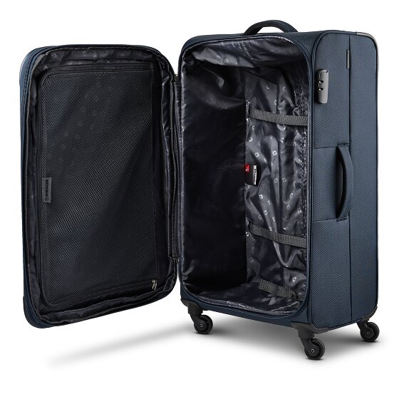 Wenger Beaumont 4-Rollen Kofferset M+L mit Dehnfalte