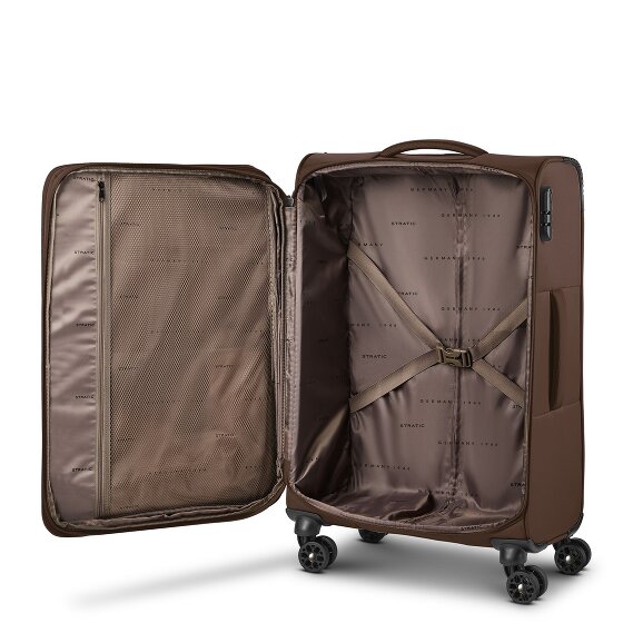Stratic taska 4 Rollen Trolley M 65 cm mit Dehnfalte