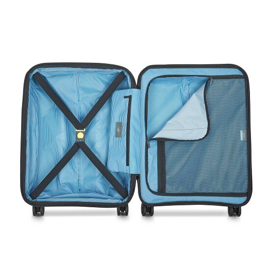 Delsey Paris Lutece Se 4 Rollen Kabinentrolley 55 cm mit Dehnfalte