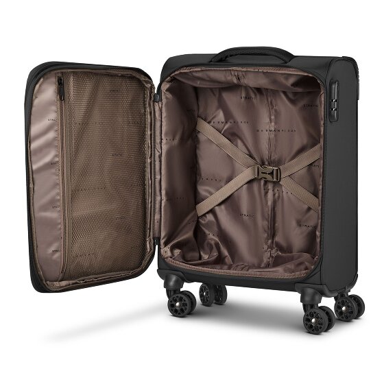 Stratic taska 4 Rollen Kabinentrolley S 55 cm mit Dehnfalte