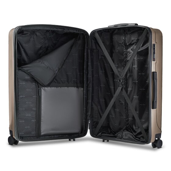 Police New York 4 Rollen Trolley L 72 cm mit Dehnfalte