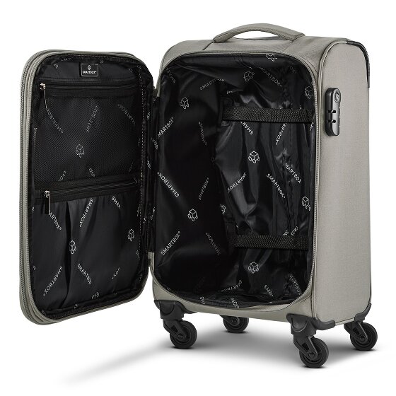Smartbox Edition 04 4 Rollen Kabinentrolley 55 cm mit Dehnfalte