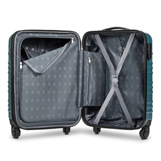 Wenger Amplar Evo 4 Rollen Kabinentrolley S 53 cm mit Dehnfalte