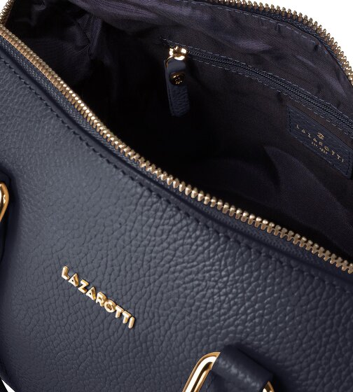 Lazarotti Bologna Leather Bowling-Bag Handtasche Leder 26 cm