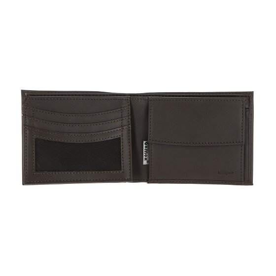 oxmox Leather Geldbörse RFID Schutz Leder 10 cm