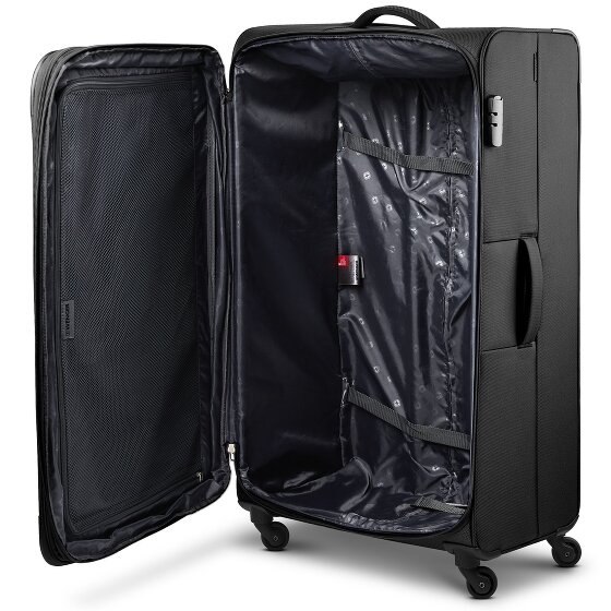 Wenger Beaumont 4 Rollen Trolley XL 87 cm mit Dehnfalte