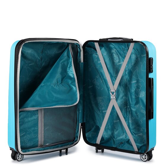 Benzi 5493 4 Rollen Kofferset 3-teilig mit Dehnfalte