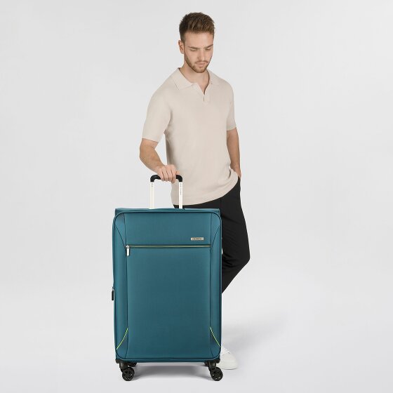 Samsonite Base Breeze 4 Rollen Trolley 78 cm mit Dehnfalte