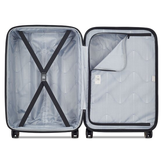 Delsey Paris Meteor 4 Rollen Trolley 68 cm mit Dehnfalte