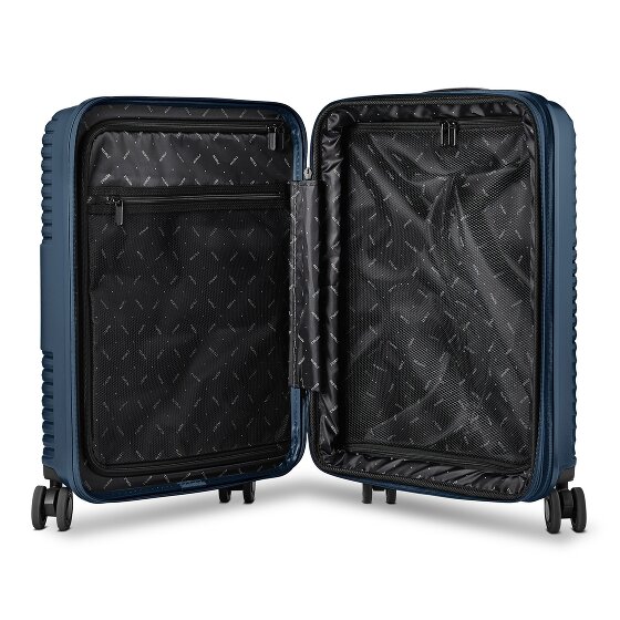 Redolz Essentials 17 2.0 4 Rollen Kabinentrolley 55 cm Laptopfach mit Dehnfalte