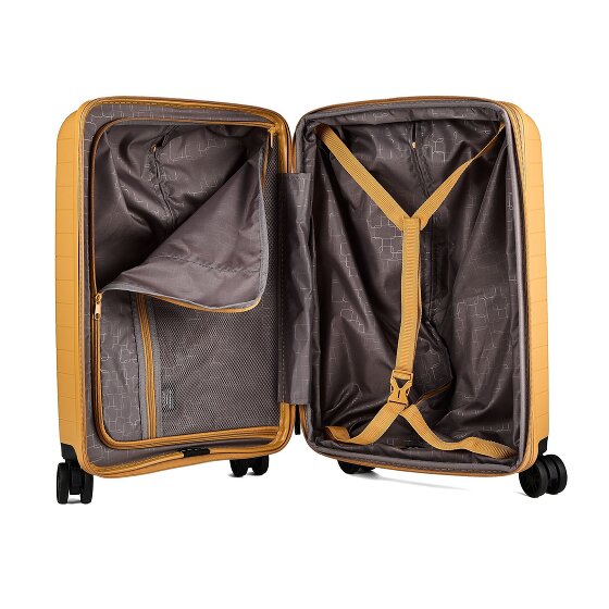 Jump Striper 4 Rollen Kabinentrolley 55 cm mit Dehnfalte