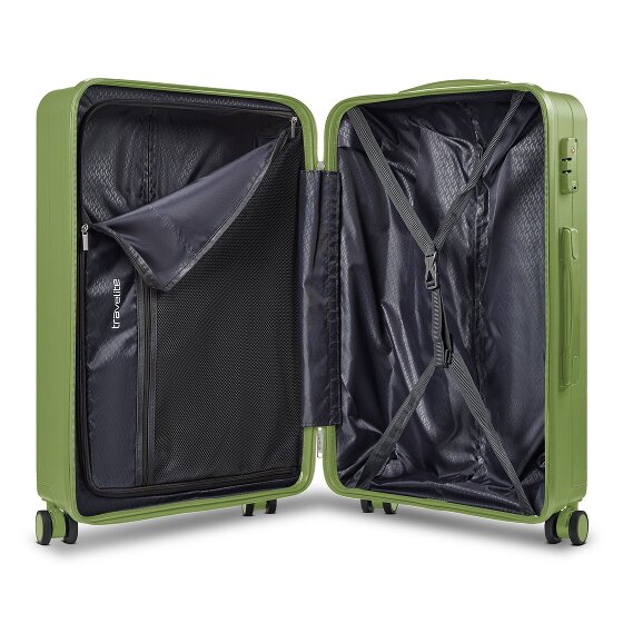 Travelite Pacific 4 Rollen Kofferset 3-teilig