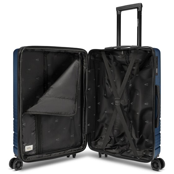 camel active Hanoi 4 Rollen Trolley M 65 cm mit Dehnfalte