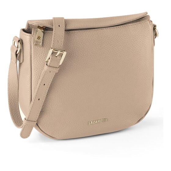 Lazarotti Bologna Leather Crossbody Umhängetasche Leder 25 cm