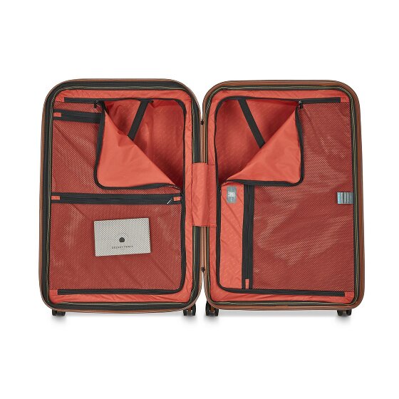 Delsey Paris Helium Ultimate 4 Rollen Trolley 77 cm mit Dehnfalte