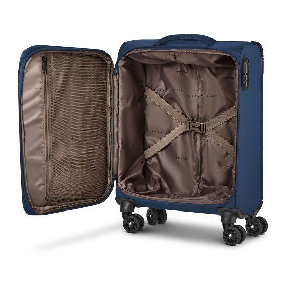 Stratic taska 4 Rollen Kabinentrolley S 55 cm mit Dehnfalte