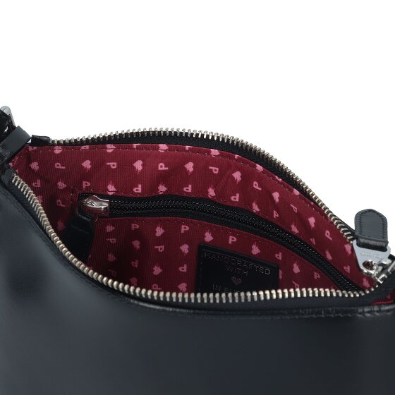 Picard Black Tie Black Tie Umhängetasche Leder 21 cm