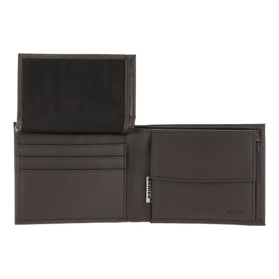 oxmox Leather Geldbörse RFID Schutz Leder 10 cm