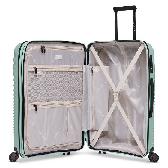 Farmhood Eco Edition 4 Rollen Kofferset 3-teilig mit Dehnfalte