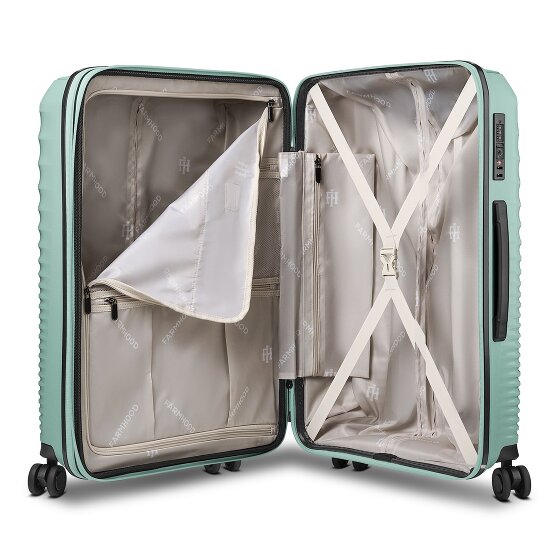 Farmhood Eco Edition 4 Rollen Kofferset 3-teilig mit Dehnfalte