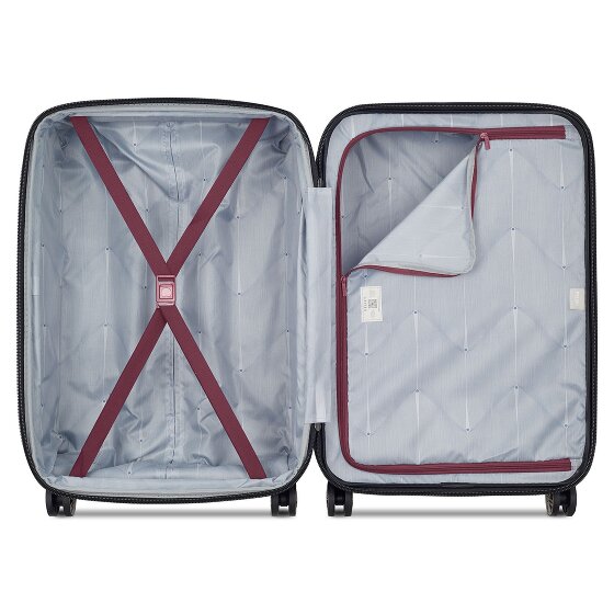 Delsey Paris Meteor 4 Rollen Kofferset 3-teilig mit Dehnfalte