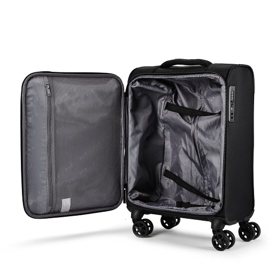 d&n Travel Line 9804 4 Rollen Kabinentrolley S 55 cm