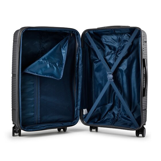 Benzi 5899 4 Rollen Trolley M 57 cm mit Dehnfalte
