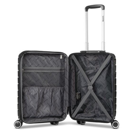 Bench Paris 4 Rollen Kabinentrolley S 55 cm mit Dehnfalte
