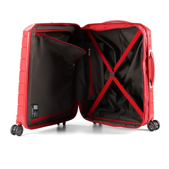Samsonite Flux 4 Rollen Kabinentrolley 55 cm mit Dehnfalte