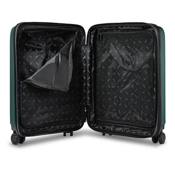 Redolz Essentials 14 Kofferset 2 tlg. Kabinentrolley mit Dehnfalte & Beautycase