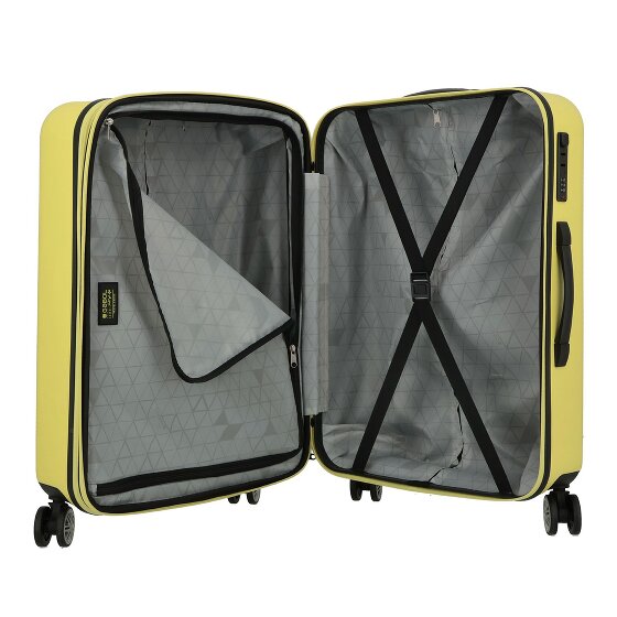 Gabol Future Plus 4 Rollen Trolley 66 cm mit Dehnfalte