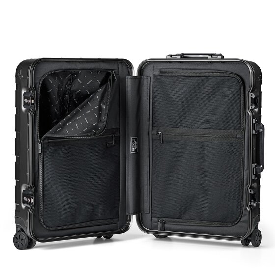 Redolz Pro Aluminium 4 Rollen Kabinentrolley S 55 cm