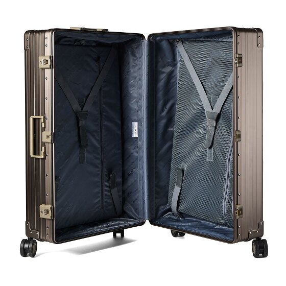 Aleon Traveler Macro 4-Rollen Trolley Aluminium 77 cm