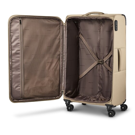 Stratic taska 4 Rollen Trolley L 76 cm mit Dehnfalte