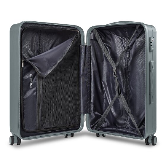 Travelite Pacific 4 Rollen Trolley M 67 cm