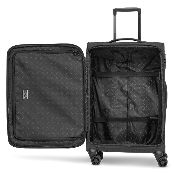 Redolz Essentials 12 MEDIUM 4-Rollen Trolley 67 cm mit Dehnfalte