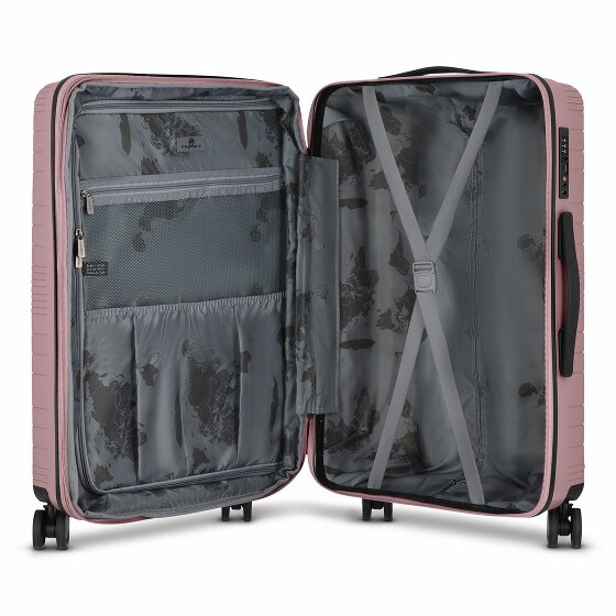 Franky Dallas 3.0 4 Rollen Trolley M 65 cm mit Dehnfalte