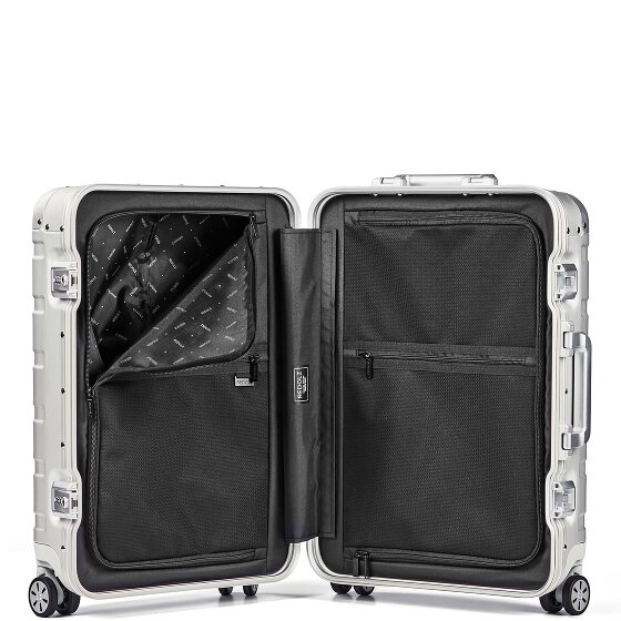 Redolz Pro Aluminium 4 Rollen Kabinentrolley S 55 cm