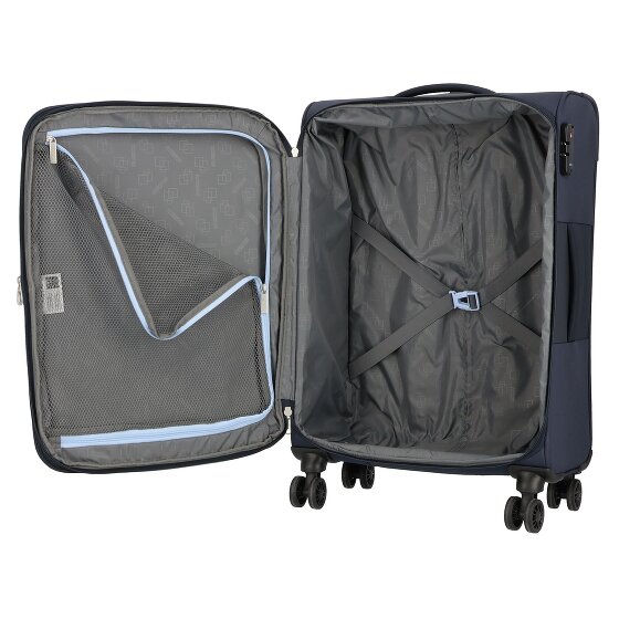 American Tourister Avantour 4 Rollen Kofferset 3-teilig mit Dehnfalte