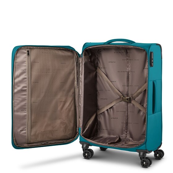 Stratic taska 4 Rollen Trolley M 65 cm mit Dehnfalte